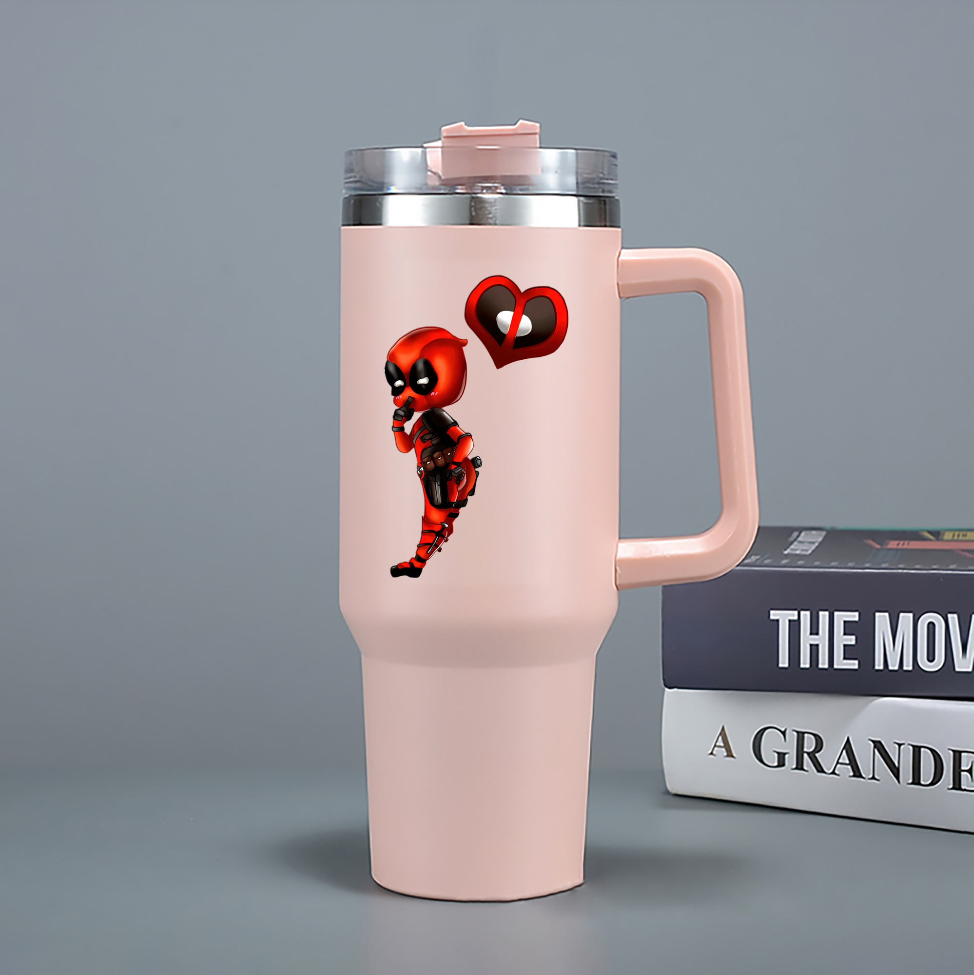 （画像用） Deadpool デッドプール 1200mL車用タンブラー（カラープリント）